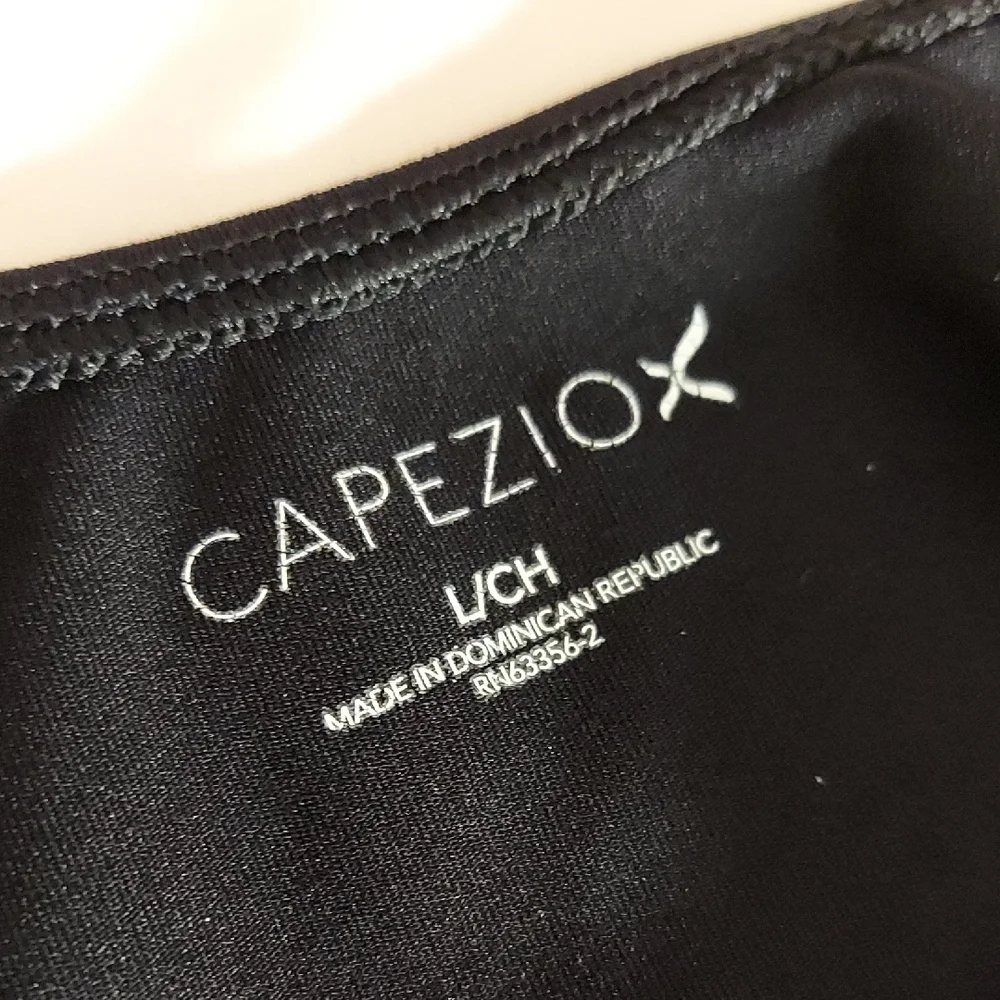 Capezio Black Leotard Large Girls 10-12 Long Sleeve Perfect Ballet Dance